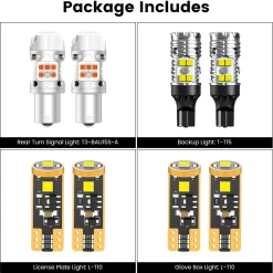 Fit for 2022-2024 Kia Carnival LED Bulbs Upgrade | Tested and Verified
