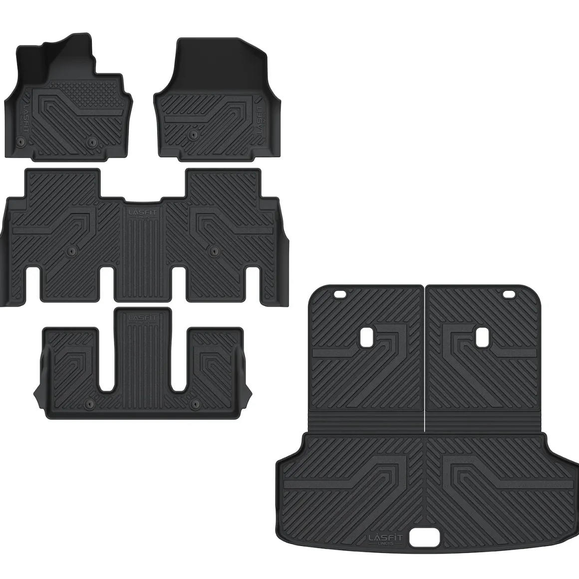 Fit for 2024-2026 Kia EV9 Floor Mats or 3rd Row Seatback & Cargo Mat