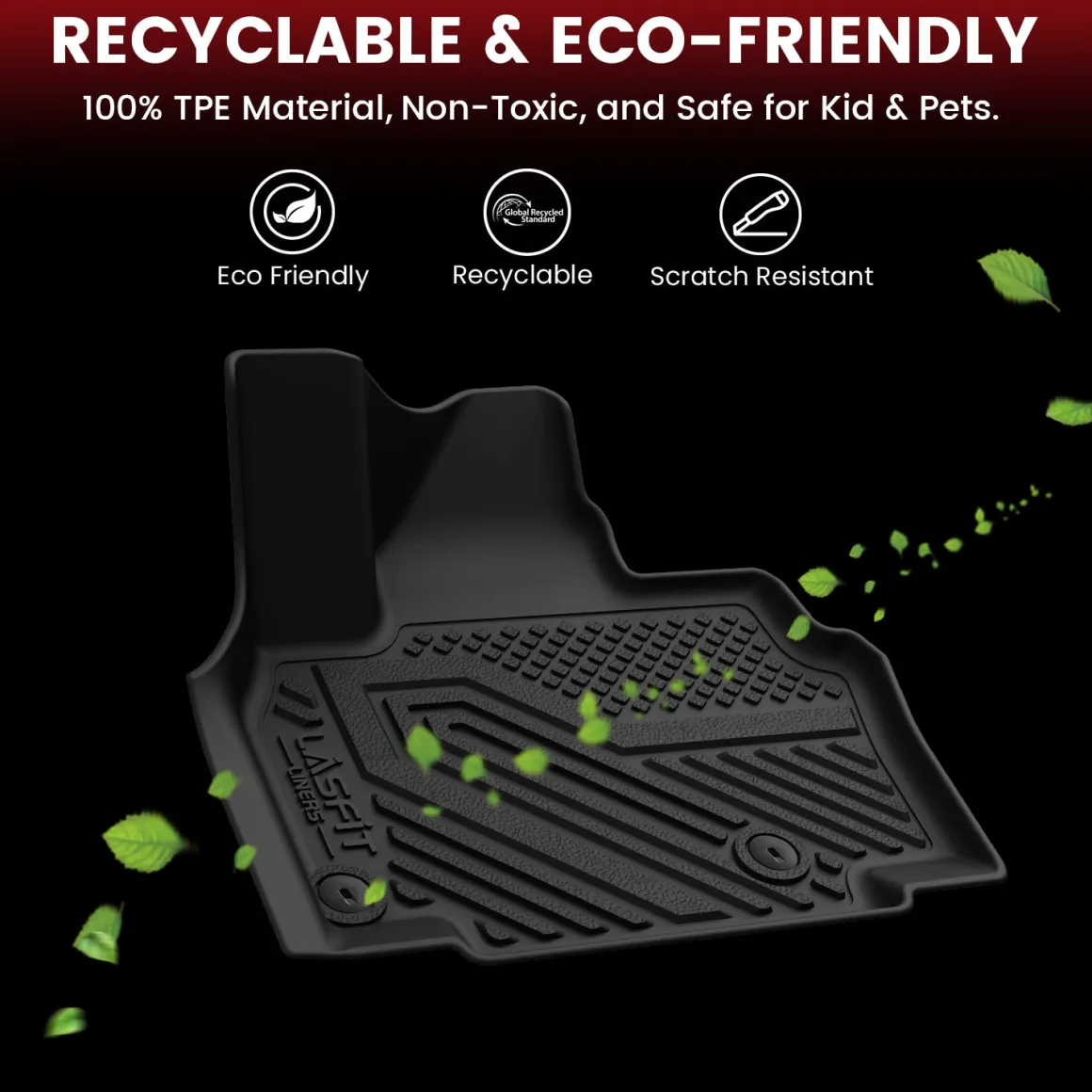 Fit for 2024-2026 Kia EV9 Floor Mats or 3rd Row Seatback & Cargo Mat