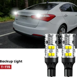 Fit for 2014-2016 Kia Forte The Brightest LED Bulbs Upgrade