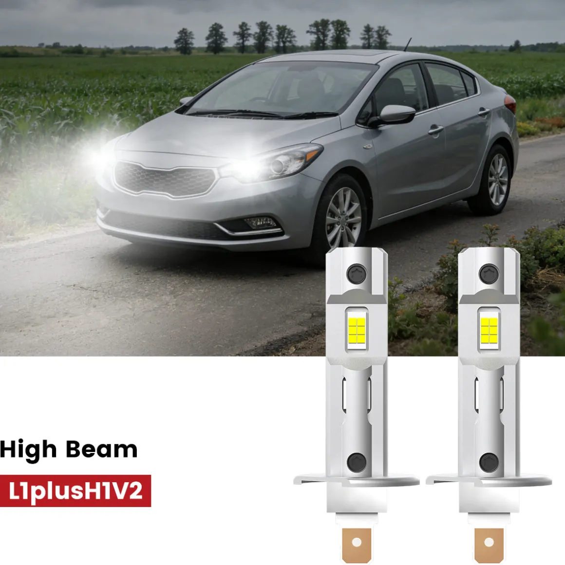 Fit for 2014-2016 Kia Forte The Brightest LED Bulbs Upgrade