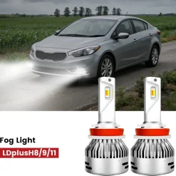 Fit for 2014-2016 Kia Forte The Brightest LED Bulbs Upgrade