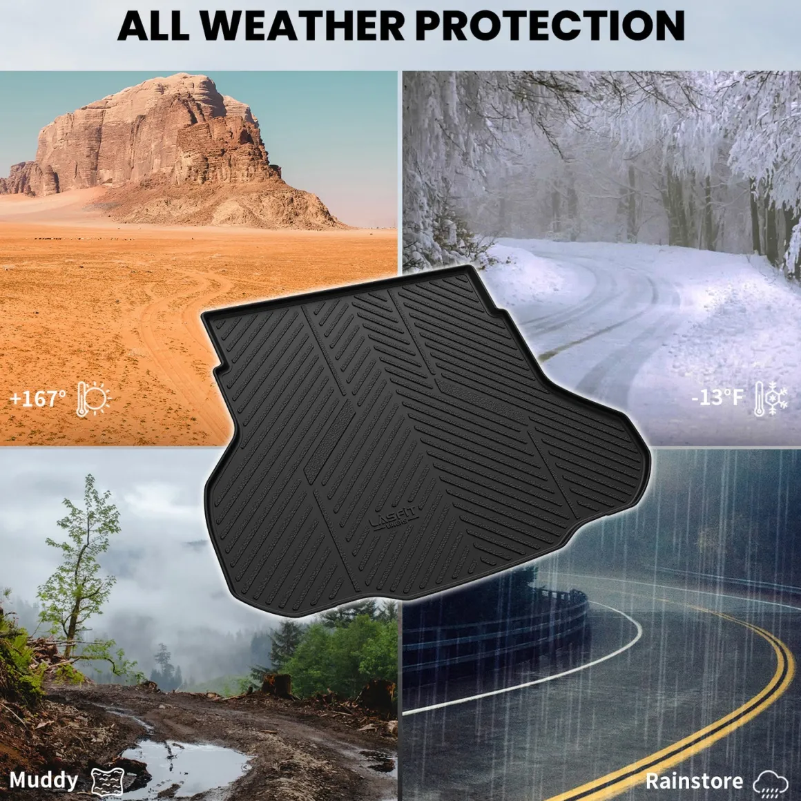Fit for 2025-2026 Kia K4 Floor Mats or Cargo Mat, Not Fit LX Model or K4 Hatchback