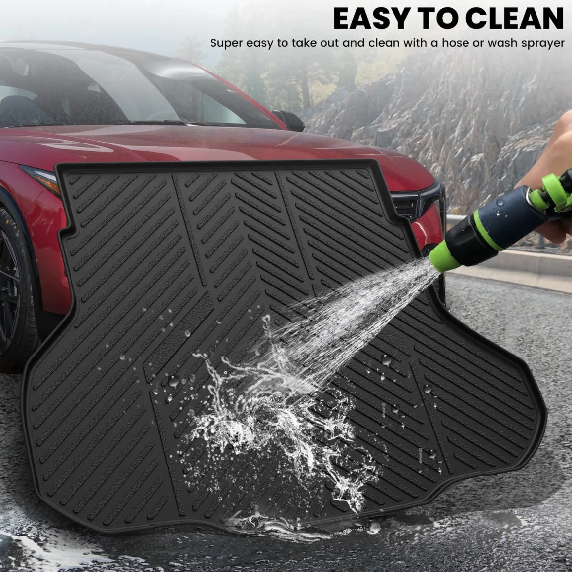 Fit for 2025-2026 Kia K4 Floor Mats or Cargo Mat, Not Fit LX Model or K4 Hatchback