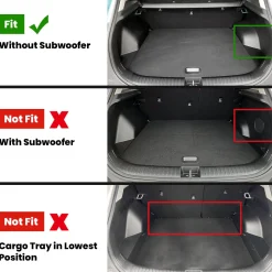 Fit for 2021-2026 Kia Seltos Floor Mats or Cargo Mat, Not Fit 2025+ EX AWD