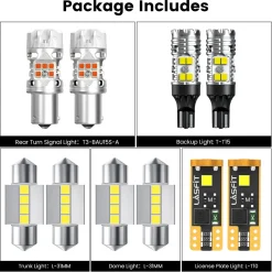 Fit for 2024-2026 Kia Seltos The Brightest LED Bulbs Upgrade | Tested and Verified