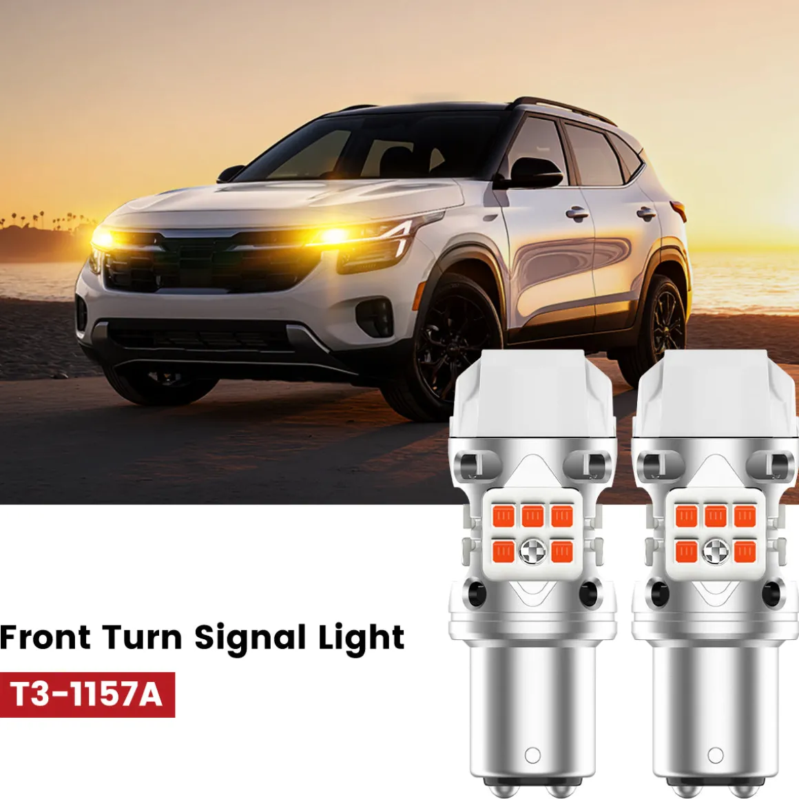 Fit for 2024-2026 Kia Seltos The Brightest LED Bulbs Upgrade | Tested and Verified