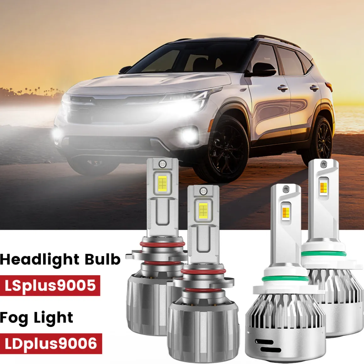 Fit for 2024-2026 Kia Seltos The Brightest LED Bulbs Upgrade | Tested and Verified