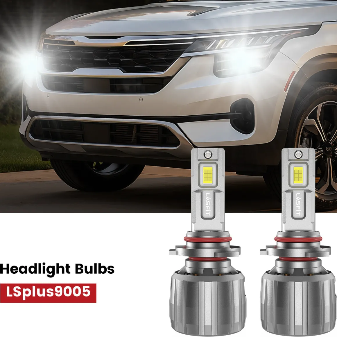 Fit for 2021-2023 Kia Seltos The Brightest LED Bulbs Upgrade | Tested and Verified