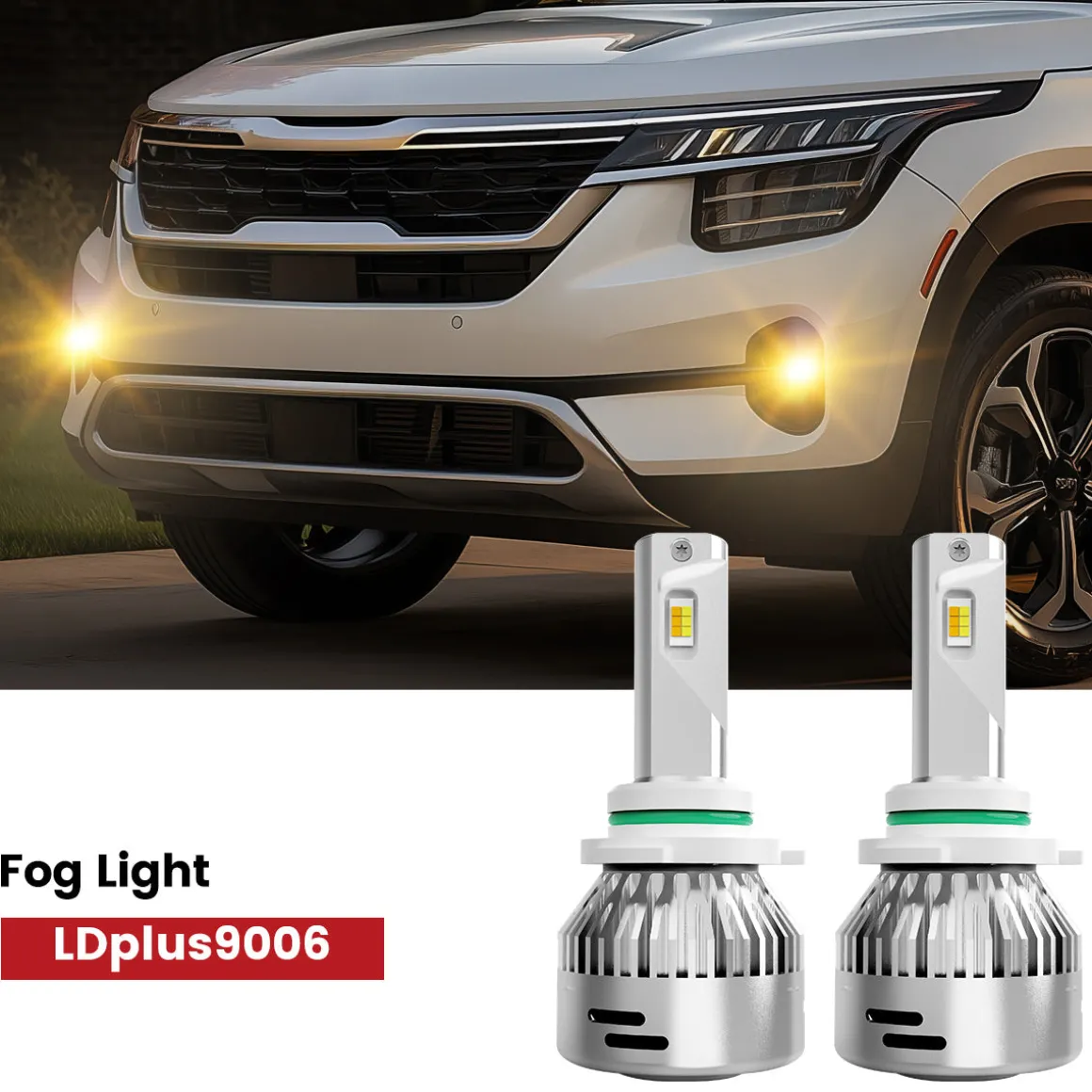 Fit for 2021-2023 Kia Seltos The Brightest LED Bulbs Upgrade | Tested and Verified