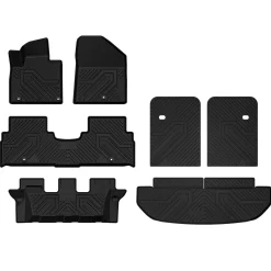Fit for 2016-2020 Kia Sorento Floor Mats or Seatback & Cargo Mats, Fit 7 Seats Only