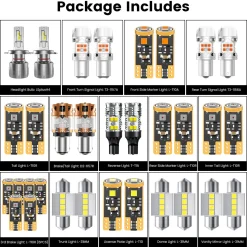 Fit for 2020-2022 Kia Soul LED Bulbs Upgrade
