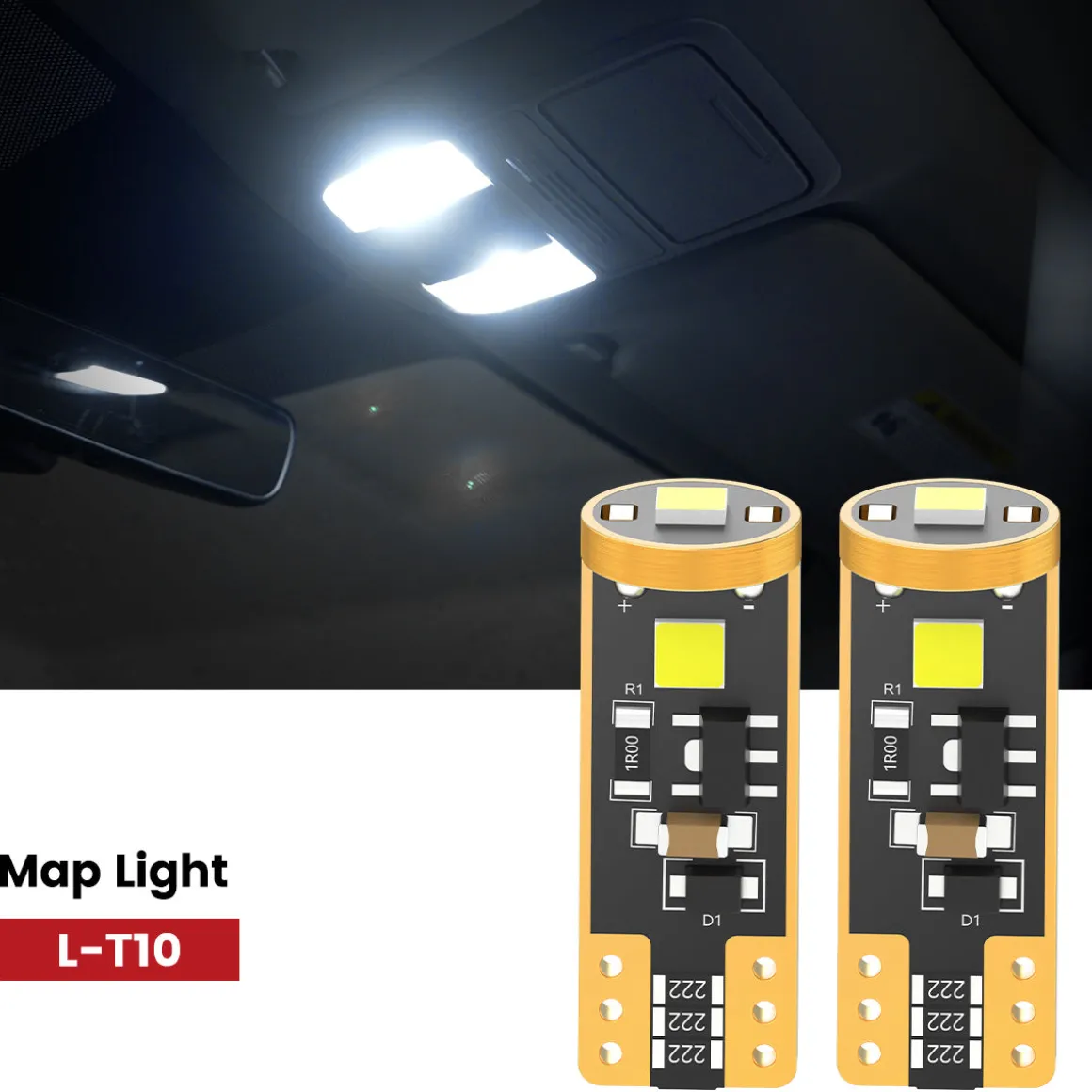 Fit for 2023-2025 Kia Soul The Brightest LED Bulbs Upgrade
