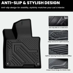 Fit for 2023-2026 Kia Sportage Floor Mats & Cargo Mat, Not Fit Hybrid