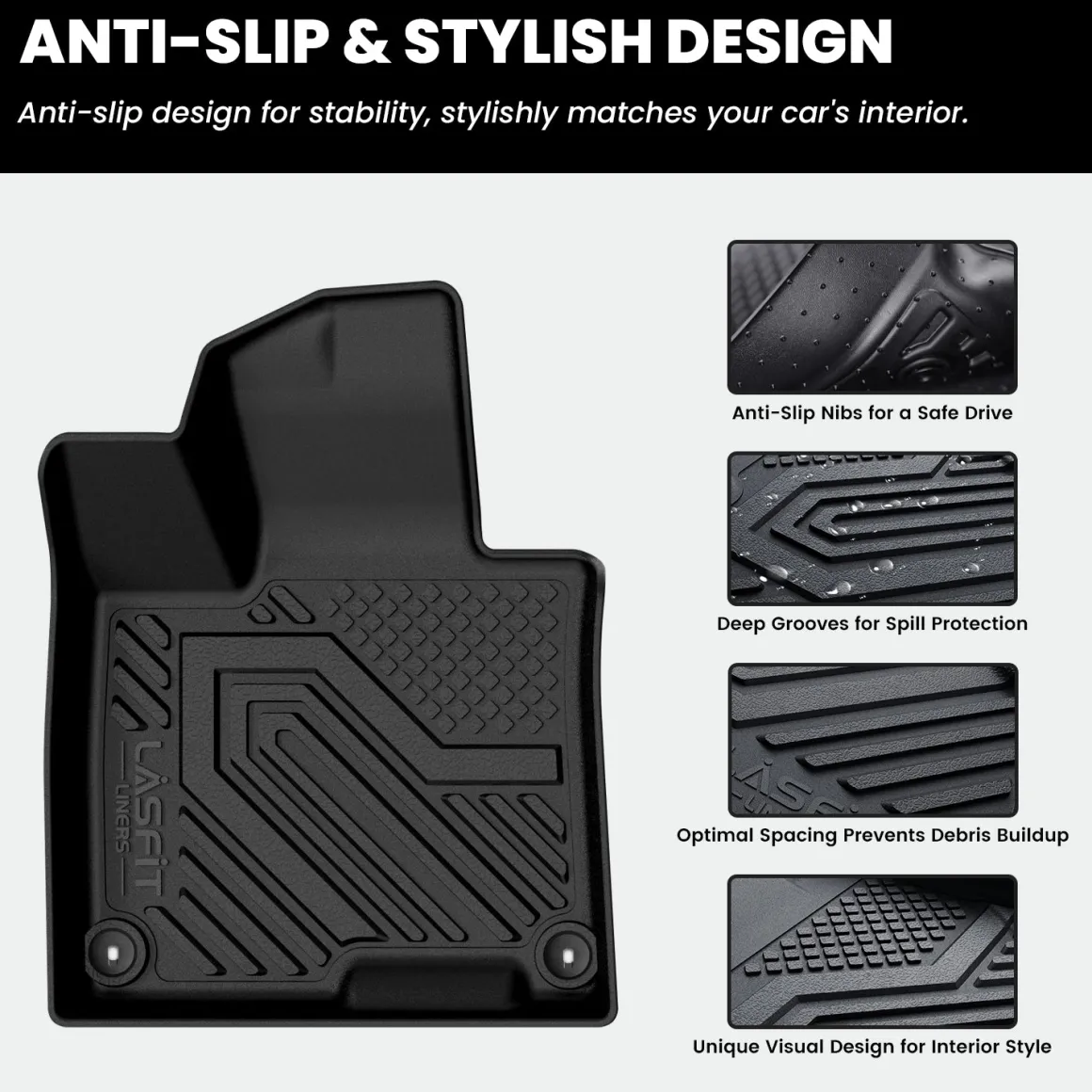 Fit for 2023-2026 Kia Sportage Floor Mats & Cargo Mat, Not Fit Hybrid