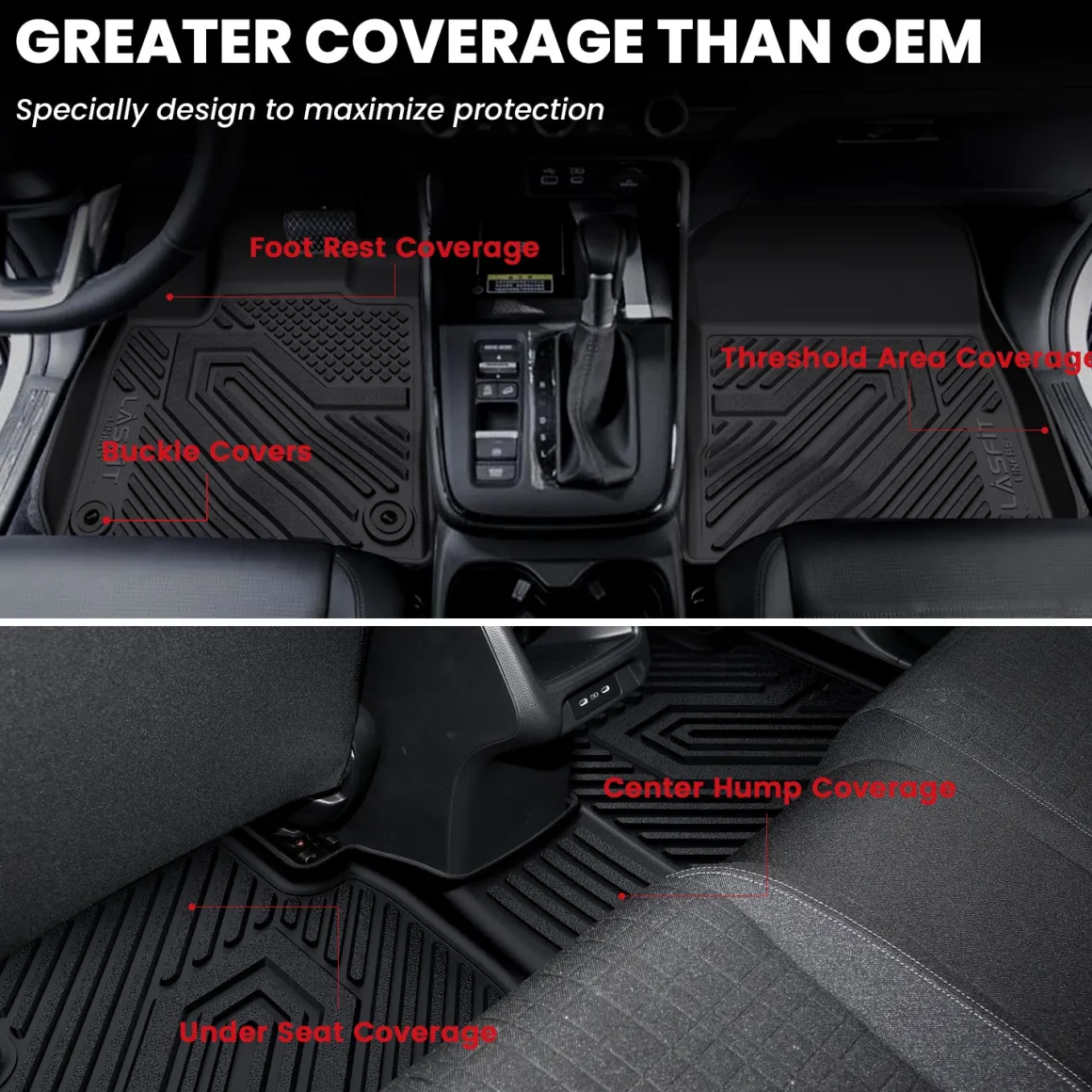 Fit for 2023-2026 Kia Sportage Floor Mats & Cargo Mat, Not Fit Hybrid