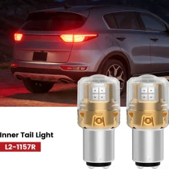 Fit for 2017-2019 Kia Sportage The Brightest LED Bulbs Upgrade