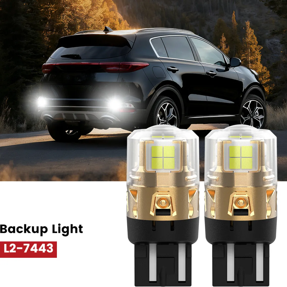 Fit for 2020-2022 Kia Sportage The Brightest LED Bulbs Upgrade | Tested and Verified