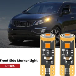 Fit for 2011-2013 Kia Sportage The Brightest LED Bulbs Upgrade