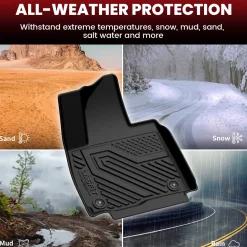 Fit for 2027 Kia Telluride Floor Mats or Seatback & Cargo & Rear Trunk Mat