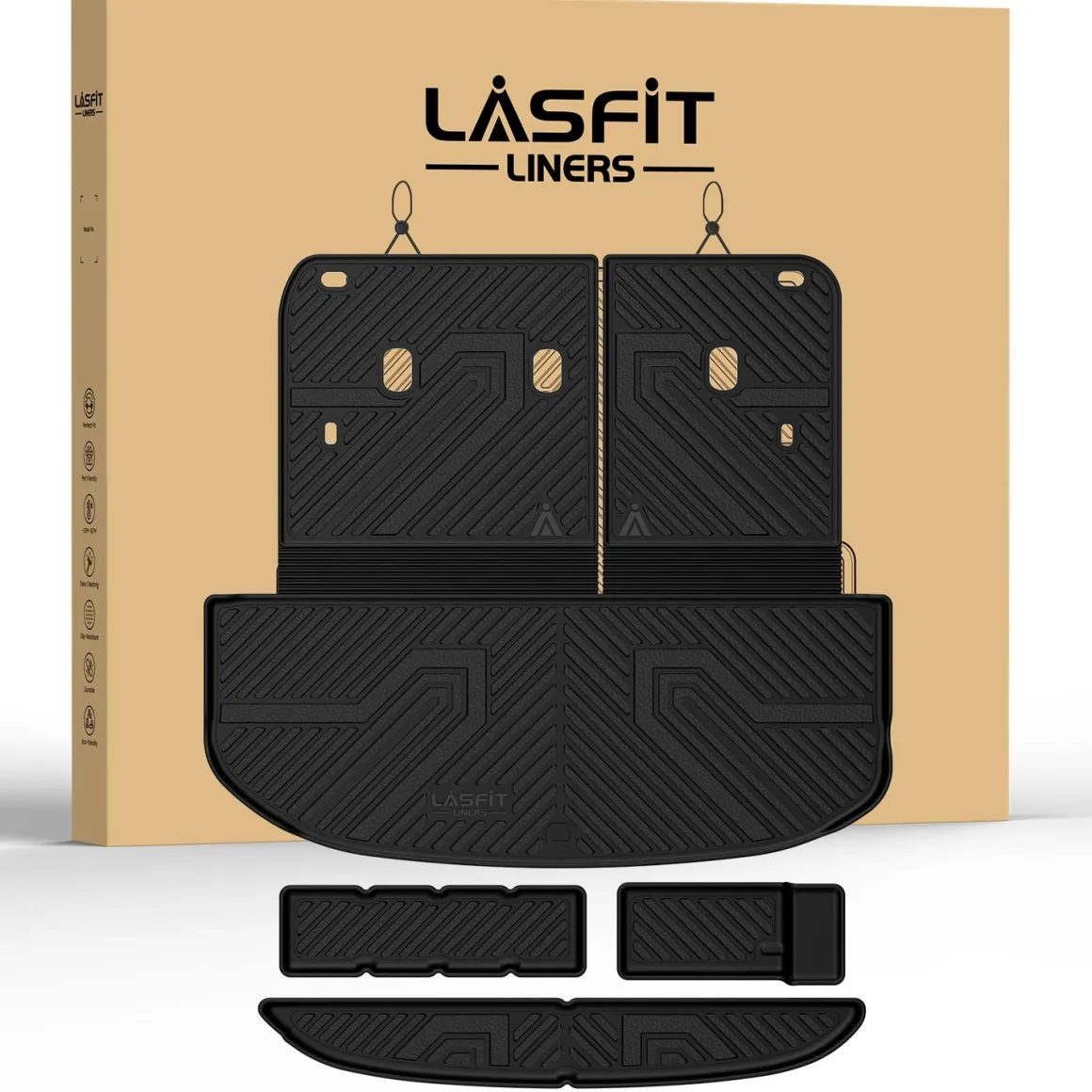 Fit for 2027 Kia Telluride Floor Mats or Seatback & Cargo & Rear Trunk Mat