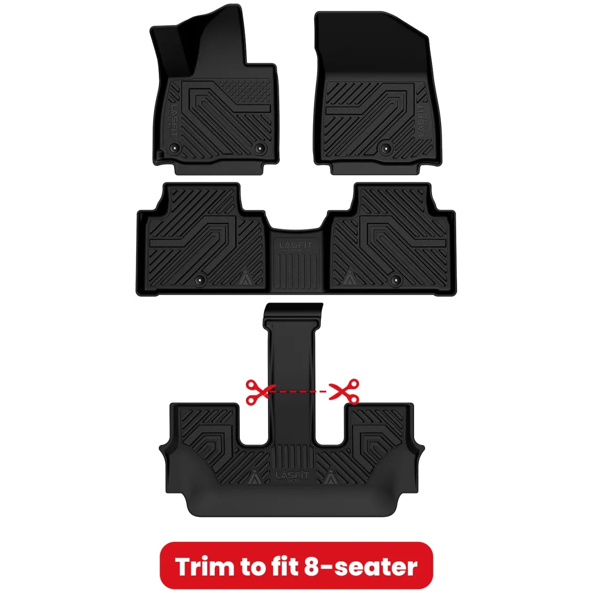 Fit for 2027 Kia Telluride Floor Mats or Seatback & Cargo & Rear Trunk Mat