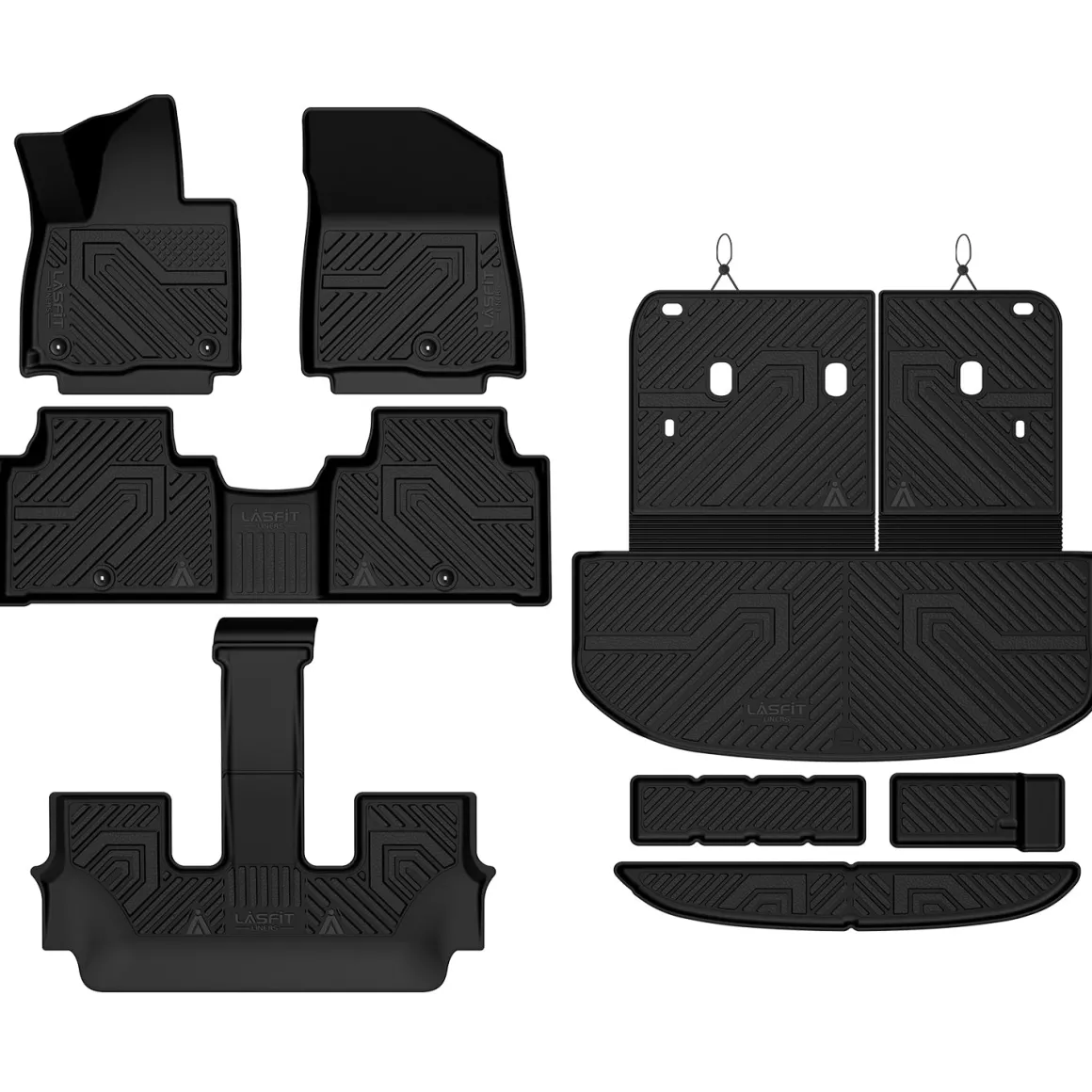 Fit for 2027 Kia Telluride Floor Mats or Seatback & Cargo & Rear Trunk Mat