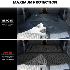 Fit for 2027 Kia Telluride Floor Mats or Seatback & Cargo & Rear Trunk Mat