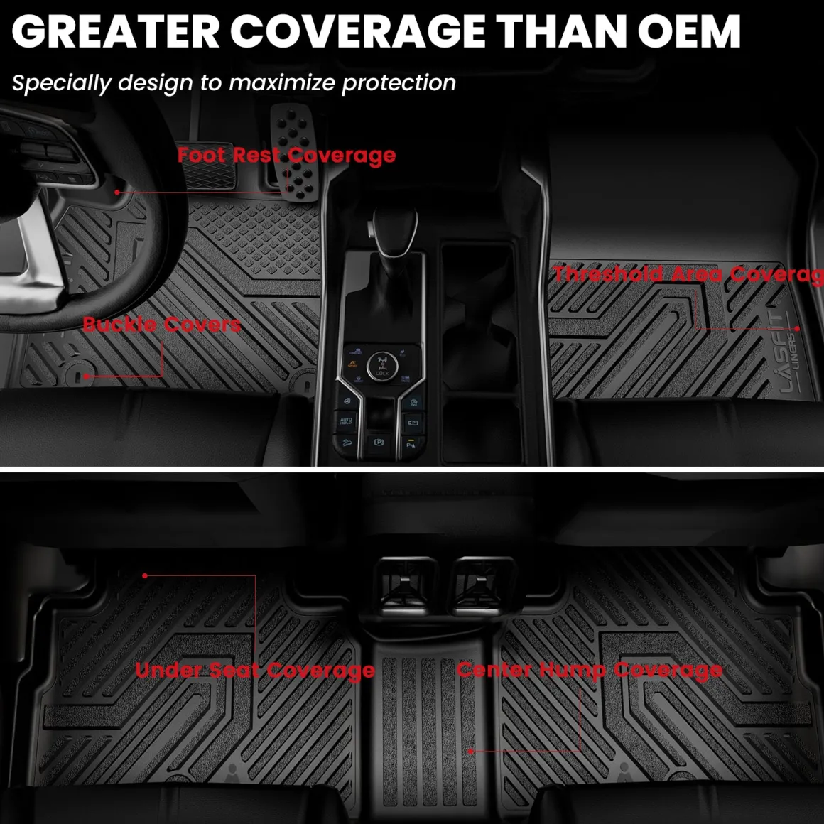 Fit for 2020-2025 Kia Telluride Floor Mats or Seatback & Cargo Mat