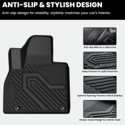 Fit for 2020-2025 Kia Telluride Floor Mats or Seatback & Cargo Mat