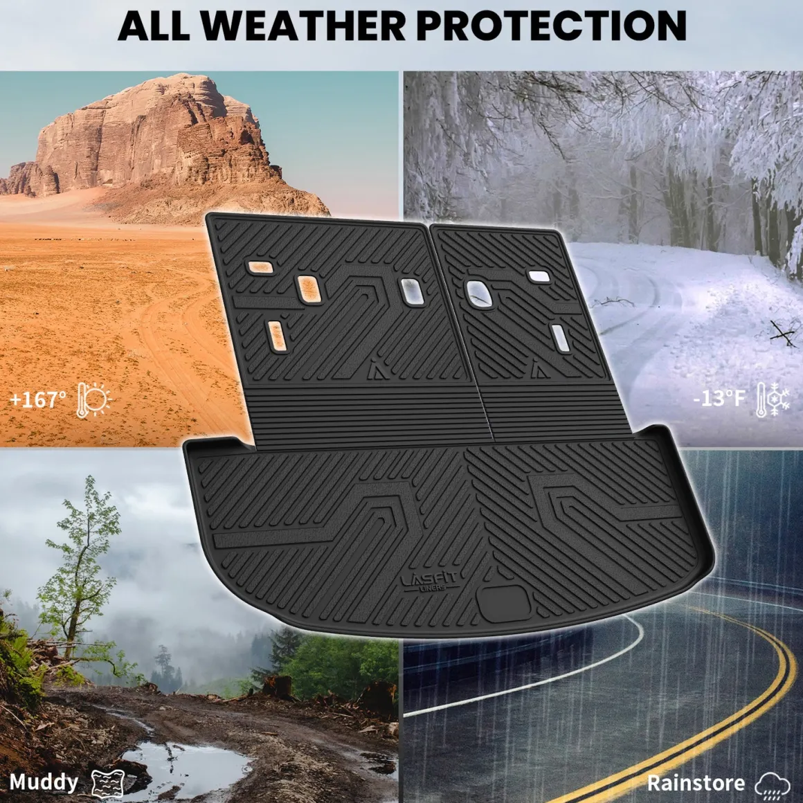 Fit for 2020-2025 Kia Telluride Floor Mats or Seatback & Cargo Mat