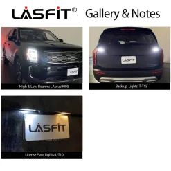 Fit for 2020-2022 Kia Telluride LED Bulbs Upgrade