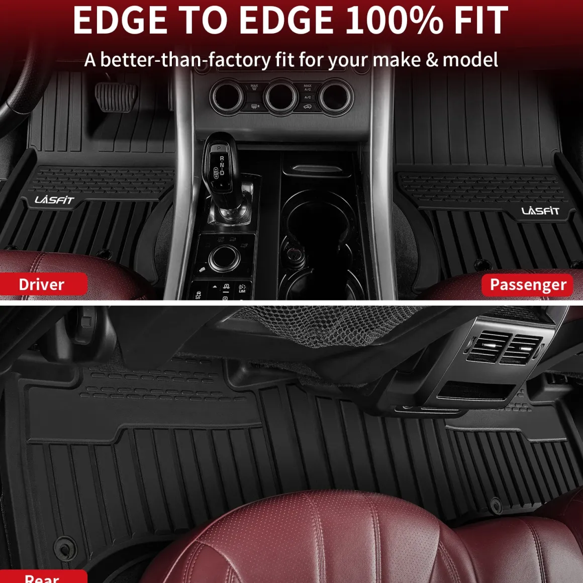 Fit for 2014-2022 Land Rover Range Rover Sport Floor Mats, Fit 5 Seats