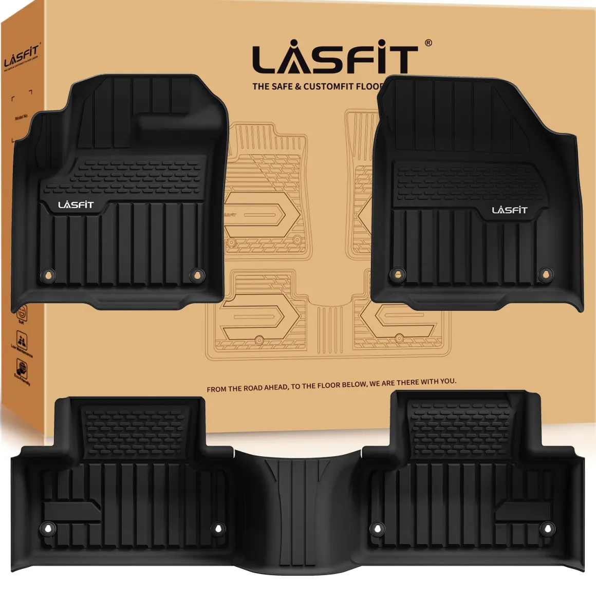 Fit for 2011-2019 Land Rover Range Rover Evoque Floor Mats, Not For Convertible