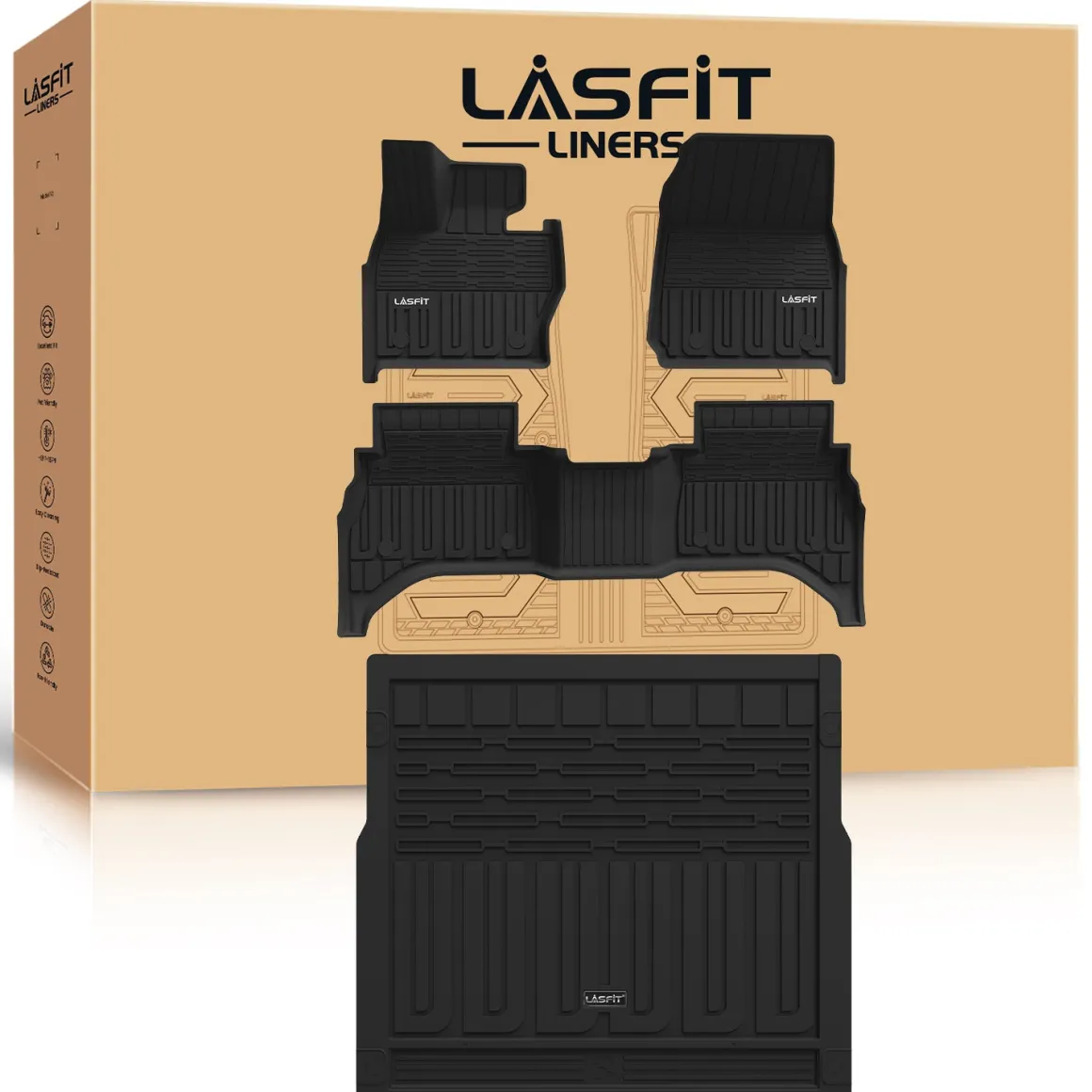 Fit for 2023-2026 Land Rover Range Rover Sport Floor Mats & Cargo Mat