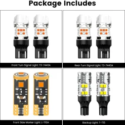Fit for 2020-2022 Lexus RX LED Bulbs Upgrade | Tested and Verified
