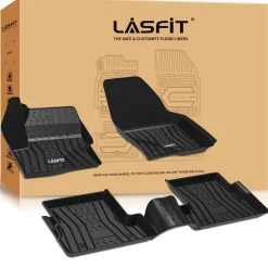 Fit for 2015-2019 Lincoln MKC Custom Floor Mats TPE Material 1st & 2nd Row Seat