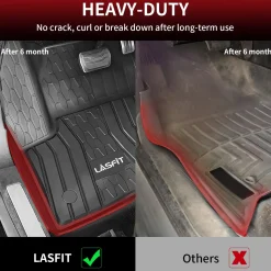 Fit for 2015-2019 Lincoln MKC Custom Floor Mats TPE Material 1st & 2nd Row Seat