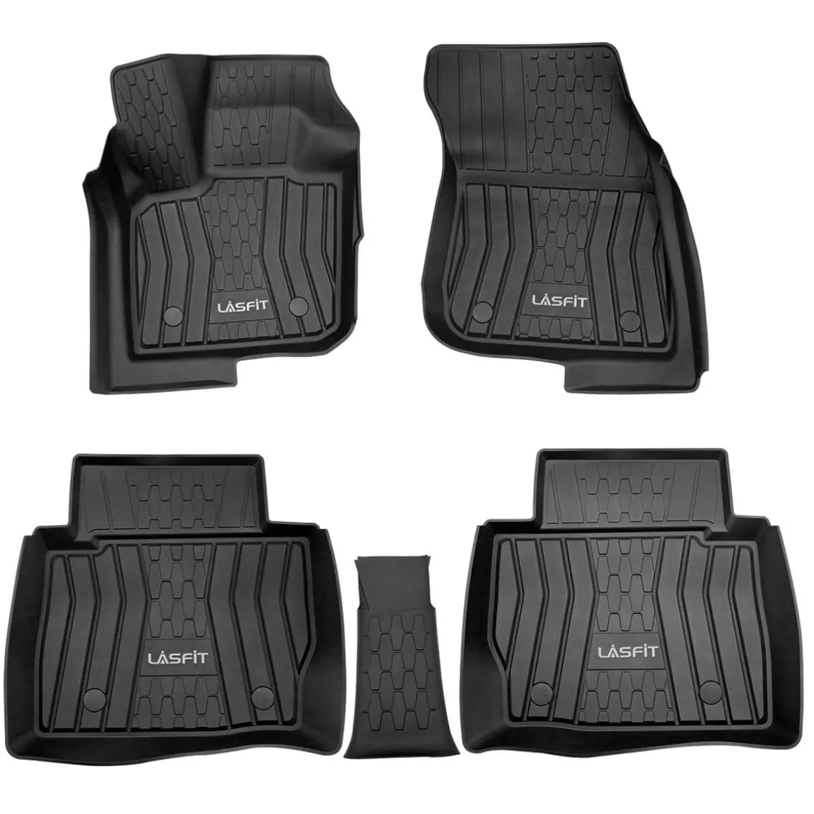 Fit for 2017-2020 Lincoln MKZ Custom Floor Mats TPE Material 1st & 2nd Row Seat