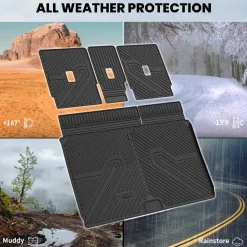 Fit for 2024-2026 Lincoln Navigator L / Navigator Standard Cargo & 3rd Row Seatback Mats