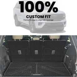 Fit for 2024-2026 Lincoln Navigator L / Navigator Standard Cargo & 3rd Row Seatback Mats