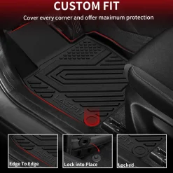 Fit for 2017-2025 Mazda CX-5 All-weather Floor Mats or Seatback Mat or Cargo Mat