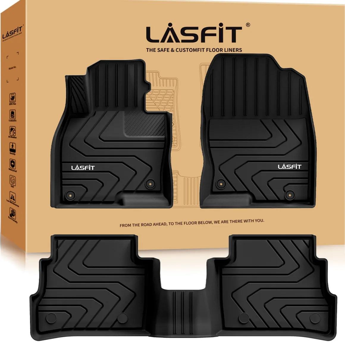 Fit for 2017-2025 Mazda CX-5 All-weather Floor Mats or Seatback Mat or Cargo Mat