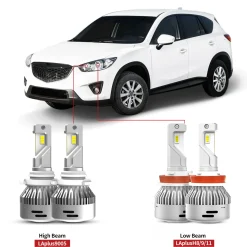Fit for 2013-2016 Mazda CX-5 LED Bulbs Upgrade | Tested and Verified
