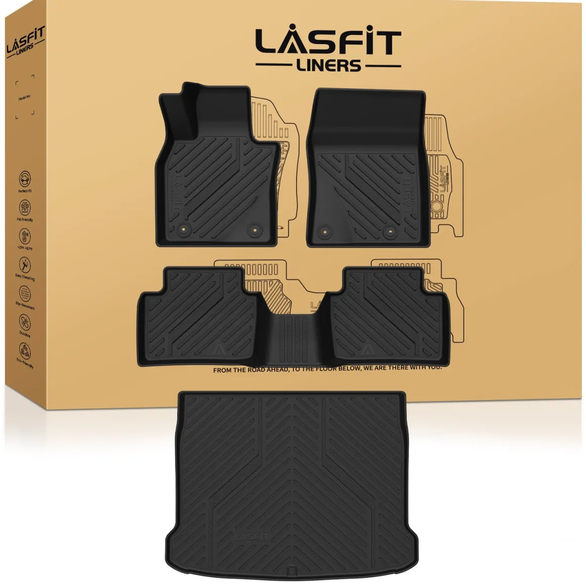 Fit for 2019-2026 Mazda Mazda3 All-weather Floor Mats
