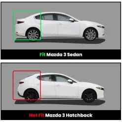 Fit for 2019-2026 Mazda Mazda3 All-weather Floor Mats
