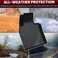 Fit for 2019-2026 Mazda Mazda3 All-weather Floor Mats