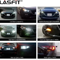 Fit for 2014-2016 Mazda Mazda3 Hatchback Sport LED Bulbs H11 Exterior Interior Lights