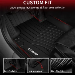 Fit for 2015-2021 Mercedes-Benz C-Class Floor Mats, Fit Sedan ONLY