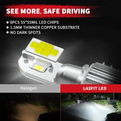 Fit for 2014-2019 Mercedes Benz CLA250 Custom H7 LED Bulbs Exterior Interior Lights Plug n Play